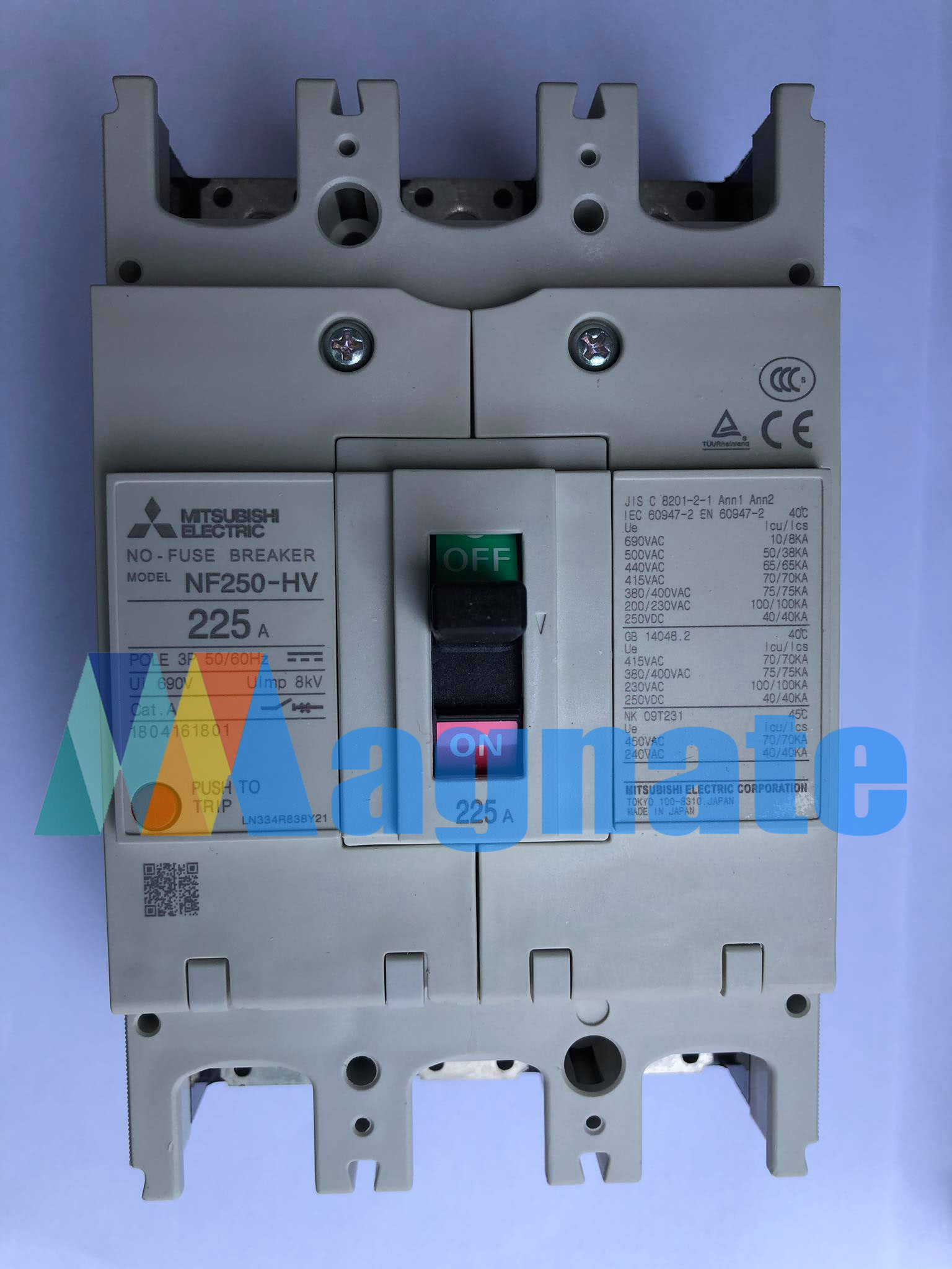 Mitsubishi Electric Fuse Breaker NF250-HV