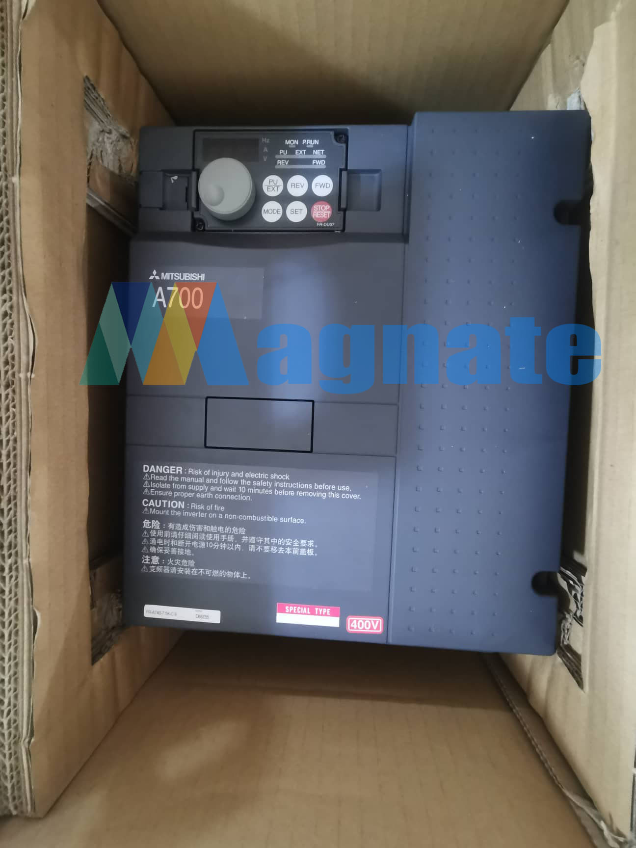 Mitsubishi Inverter, Crane FR-A740-7.5K-C9 
