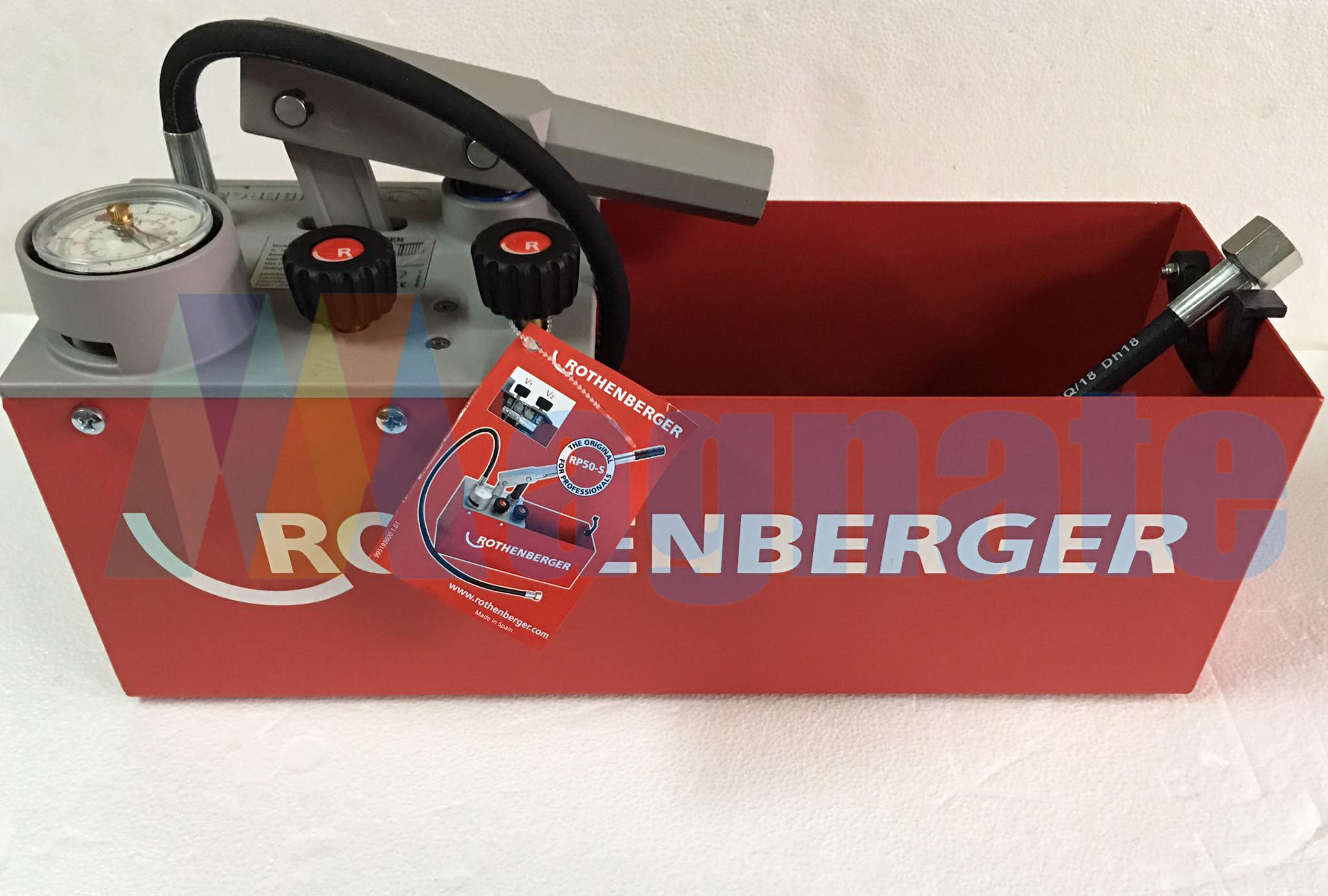 Rothenberger Hand Operated Test Pump PN: RP 50-S