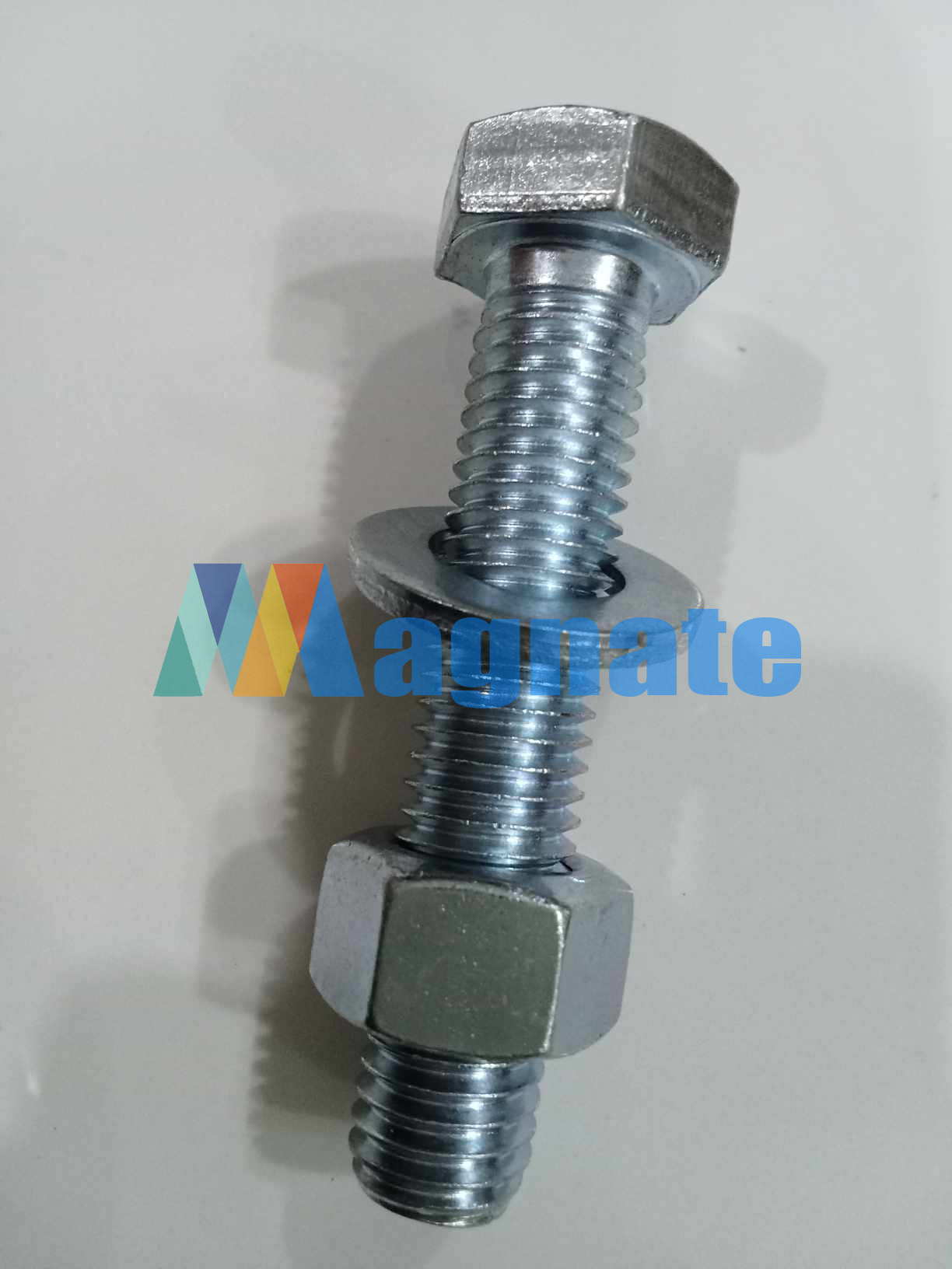High Tensil Bolt, with nut M12x60 Grade 8.8