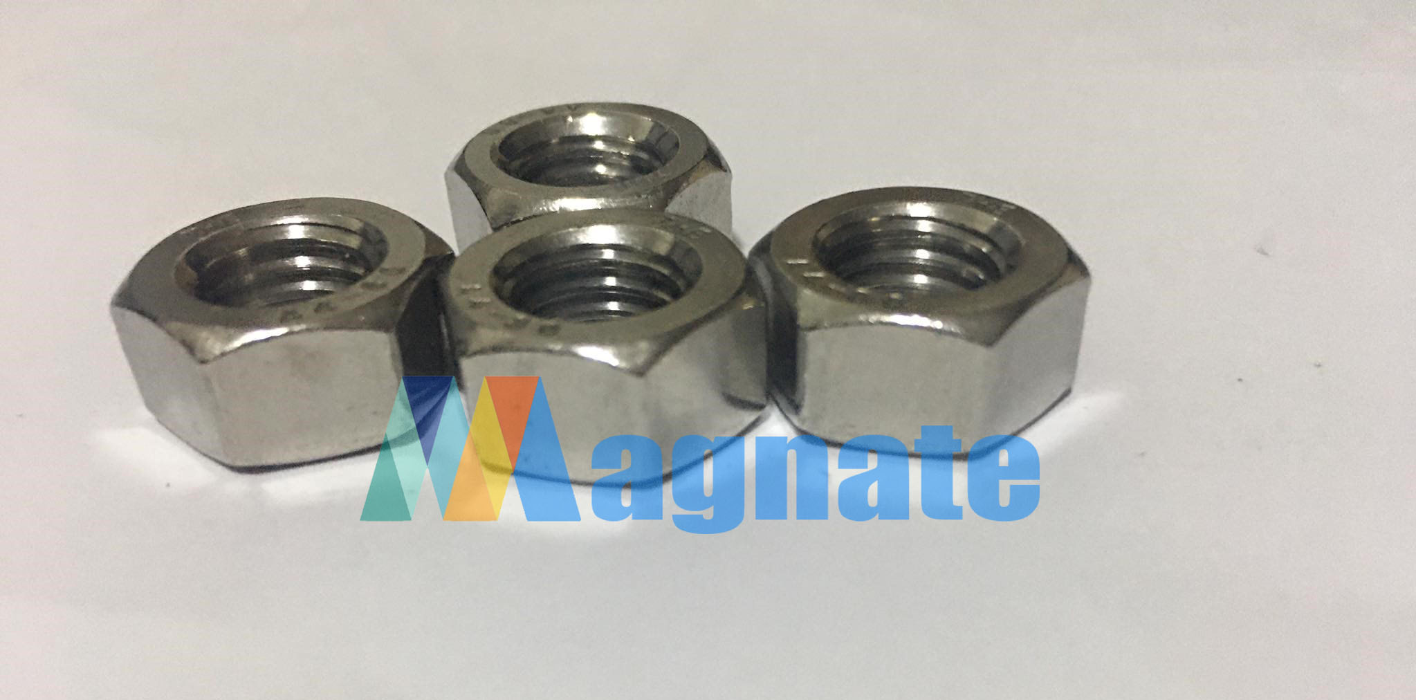 NUTS, HEX,  Material: SS316, Size: M10, MOQ: 1000 pcs.