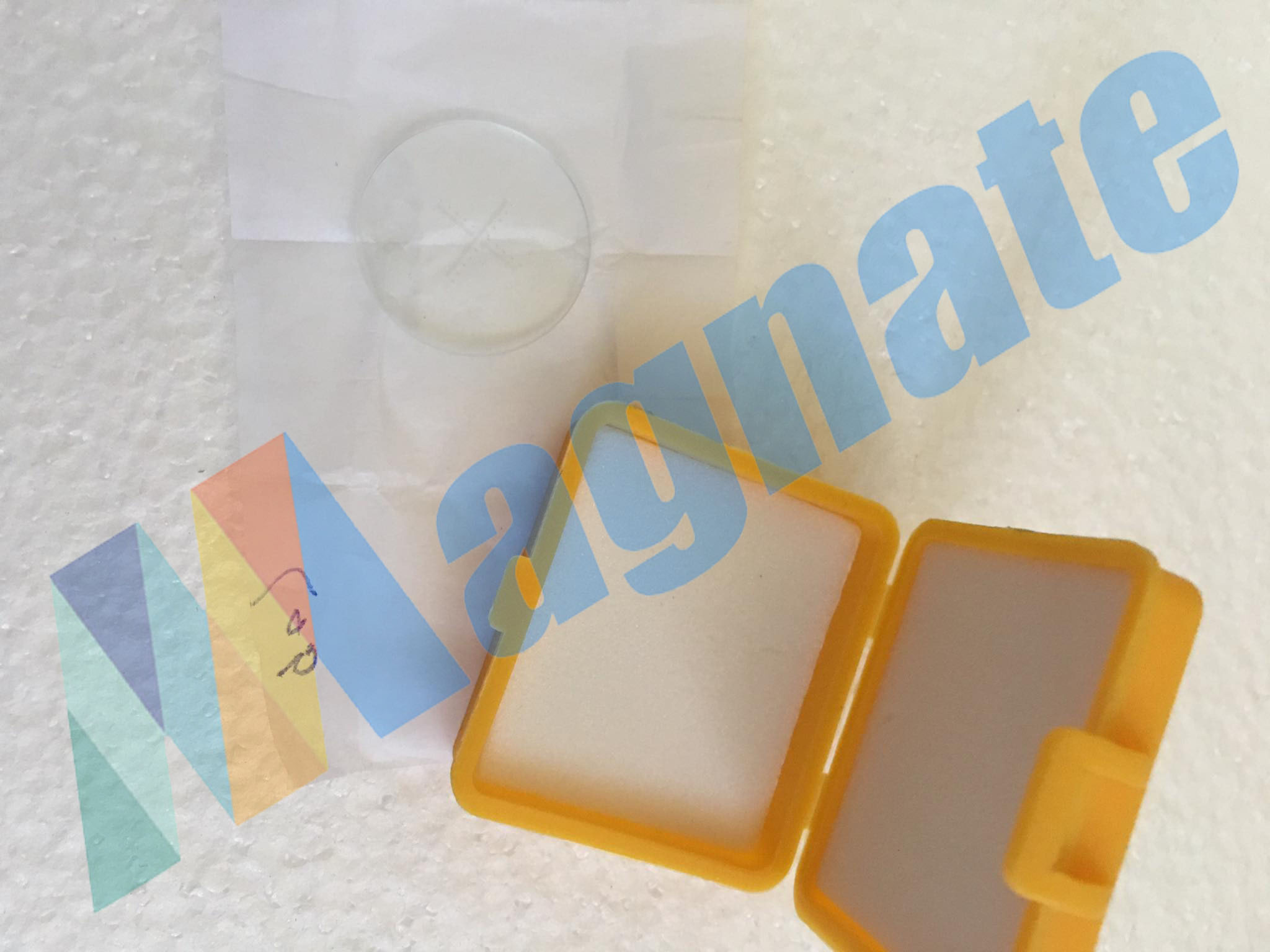 Ocular Micrometer Dia=24mm Cross Div=0.01mm